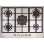 Amica 68cm 5 Burner Gas Hob - Stainless Steel