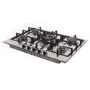 Amica 68cm 5 Burner Gas Hob - Stainless Steel