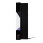 Black Wall Mounted Electric Fireplace 50 Inch - Amberglo