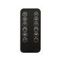 Black 60inch Wall Mounted Electric Fireplace - AmberGlo