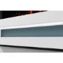 GRADE A2 - White Wall Mounted Electric Fireplace with LED Light Storage Shelf - Amberglo