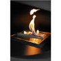Modern Black Bioethanol Hanging Fire - AmberGlo