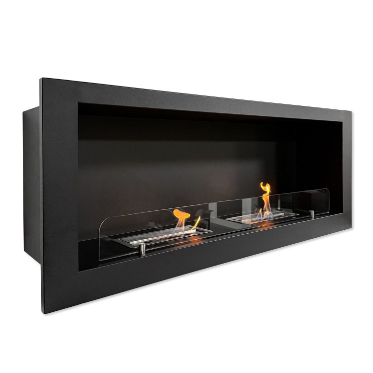 50 Inch Inset Bioethanol Fireplace - AmberGlo
