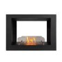 AmberGlo 27 inch Double-Sided Built in Bioethanol Fireplace