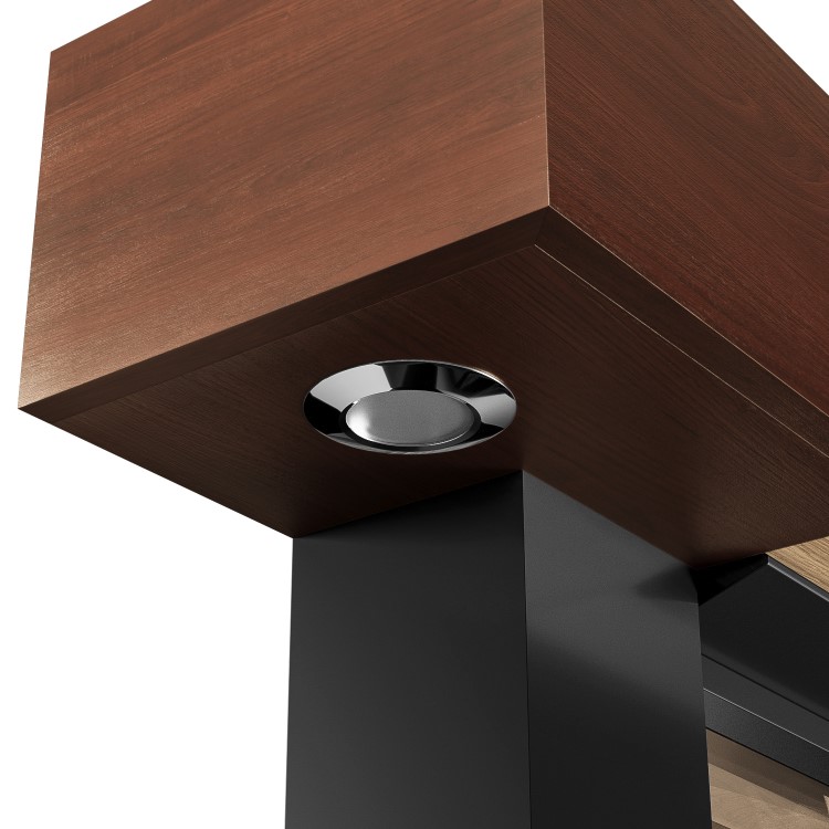 Walnut 52inch WiFi Enabled Wall Mounted Electric Fireplace - AmberGlo