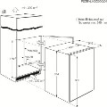 AEG AGS58800S0 Arctis In-column Integrated Freezer