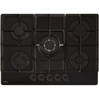 Refurbished Amica AGVH7300BL 70cm 5 Burner Gas Hob Black Refurbished Amica AGVH7300BL 70cm 5 Burner Gas Hob Black
