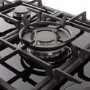 Refurbished Amica AGVH7300BL 70cm 5 Burner Gas Hob Black