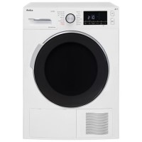 Amica AHD8WH 8kg Freestanding Heat Pump Condenser Tumble Dryer - White
