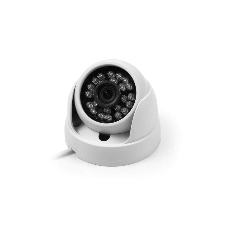 electriQ 720p High Definition Dome CCTV Camera 3.6mm 25mIR compatible with Analogue HD DVR's