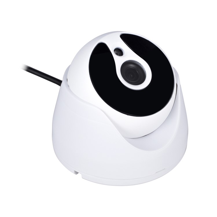 electriQ HD 720p Dome CCTV Analogue Camera with Night Vision up to 25m - 1 Pack
