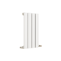 Eco Eleganza White Horizontal Flat Designer Aluminium Radiator 600x300mm Single Panel 921 BTU