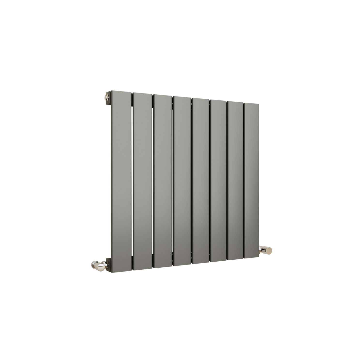 Eco Style Radiator Eco Eleganza Anthracite Horizontal Flat Designer Aluminium Radiator ...