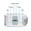 electriQ AirFlex 14000 BTU Portable Air Conditioner with Heat Pump