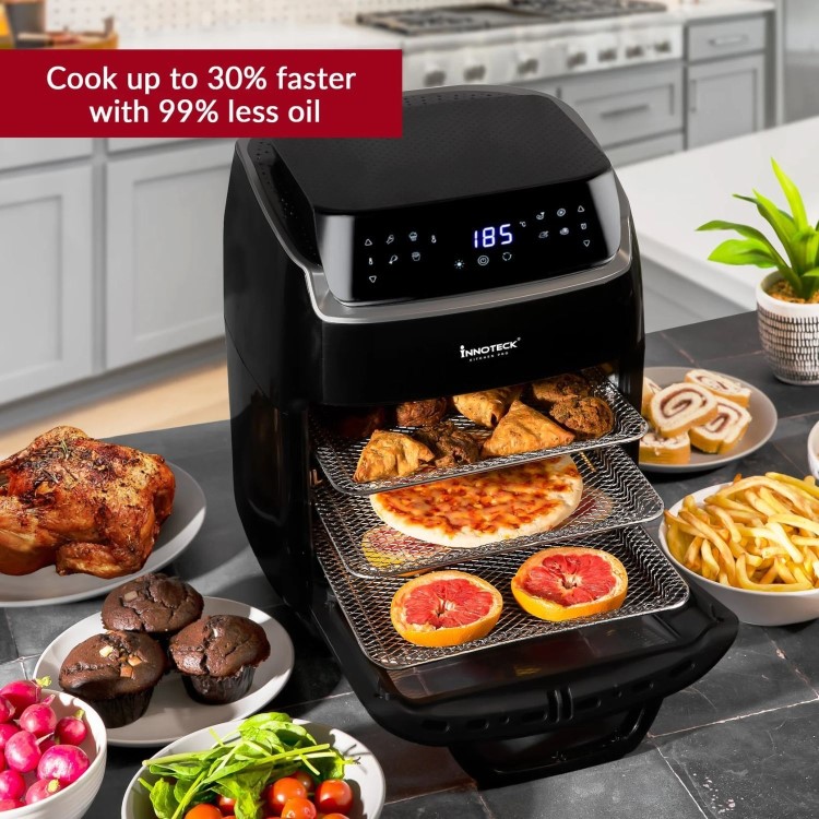 Innoteck 12L Digital Air Fryer - Black