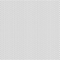 GRADE A1 - 1200mm Acrylic Gloss Mosaics/Hexagon - Wetwall