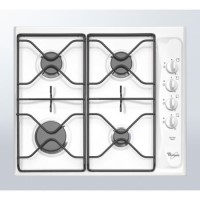 Whirlpool AKM260WH White Four Burner 60cm Gas Hob