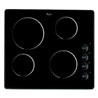 Whirlpool AKM359/NE 60cm 4 Zone Ceramic Hob in Frameless Black Glass