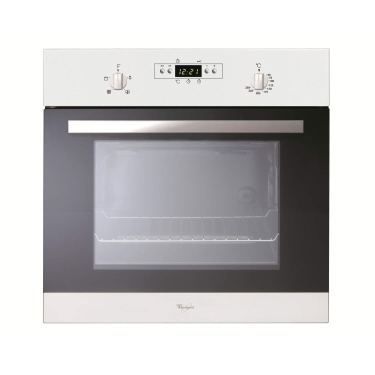 GRADE A2 -  Whirlpool AKP262WH White Electric Built-in Single Fan Oven