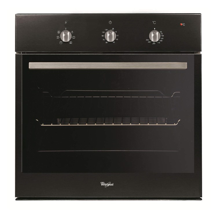 Whirlpool AKP539NB Black Multifunction Electric Built-in Single Oven