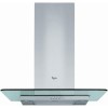 Whirlpool AKR030IX 60cm Cooker Hood With Flat Glass Canopy - Stainless Steel