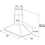 GRADE A3 - Whirlpool AKR755/1IX 90cm Chimney Hood - Stainless Steel