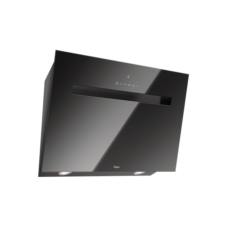 Whirlpool AKR808BK Absolute Touch Control 80cm Angled Cooker Hood - Black