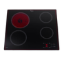 Refurbished Whirlpool AKT809NE 60cm 4 Zone Touch Control Ceramic Hob Black