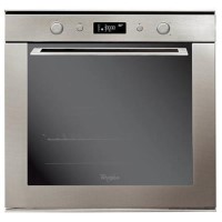 Whirlpool AKZM755IX Ambient Pyrolytic Multifunction8 Electric Built In Single Oven in Stainless Steel