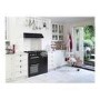GRADE A2 - Leisure AL90F230K 90cm Dual Fuel Range Cooker With Cook Clean Liners - Black