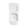 GRADE A1 - Back to Wall Rimless Toilet with Soft Close Seat - Albi