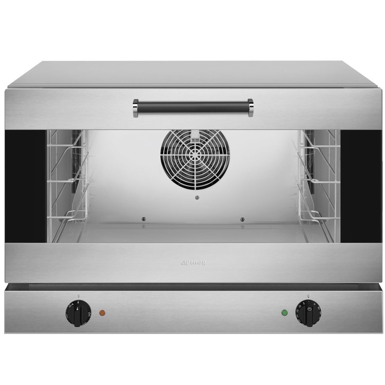 Smeg ALFA410XUK Electric Convection Oven - Bake Off Oven - 4 x 1/1 GN Capacity or 600 x 400 Baking Trays. 2 Years Onsite warranty. Made In Italy. FREE DELIVERY