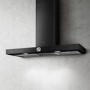 GRADE A2 - Elica ALPHA-90-BLK Alpha Black 90cm Chimney Cooker Hood