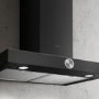 GRADE A2 - Elica ALPHA-90-BLK Alpha Black 90cm Chimney Cooker Hood