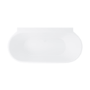 Freestanding Double Ended Back to Wall Bath 1500 x 770mm - Alto