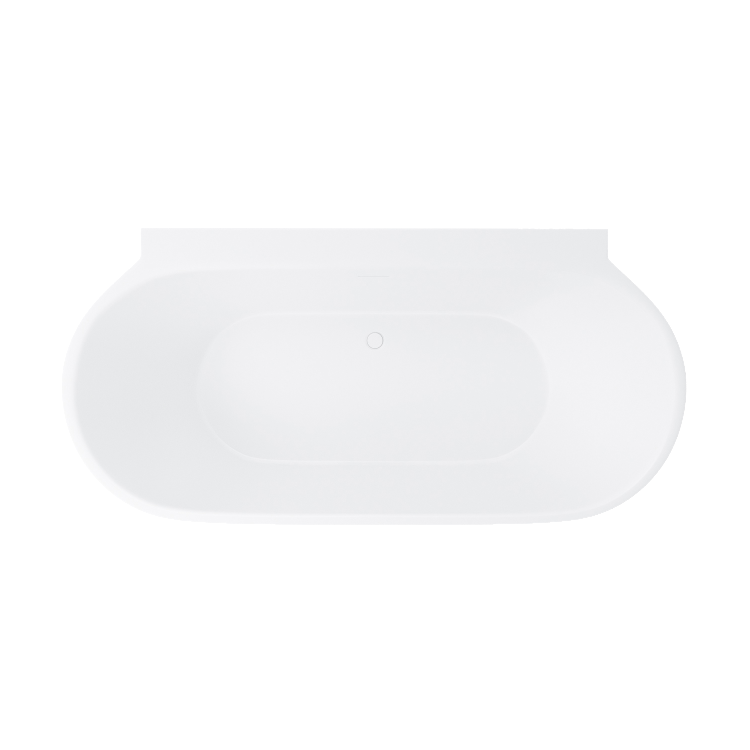 Freestanding Double Ended Back to Wall Bath 1500 x 770mm - Alto