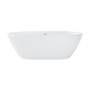 GRADE A1 - Freestanding Double Ended Back to Wall Bath 1700 x 800mm - Alto