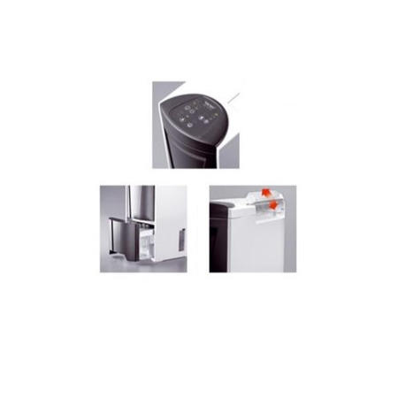 GRADE A1 - As new but box opened - Amcor 8L Desiccant Dehumidifier with Ioniser and Power Saving Humidistat for up to 5 bed House
