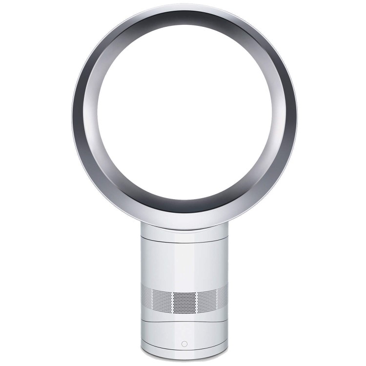 GRADE A1 - Dyson AM06 12 Inch Desk Fan - White and Silver
