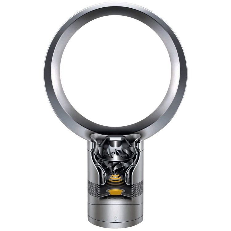 Dyson AM06 12 Inch Desk Fan - Black Nickel. Refurbed by Dyson - 1 year warranty