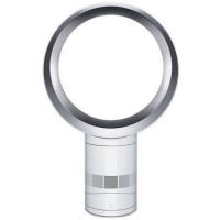 GRADE A1 - Dyson AM06 12 Inch Desk Fan - White and Silver