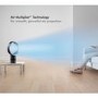GRADE A2 - Dyson AM06 12 Inch Desk Fan - White and Silver