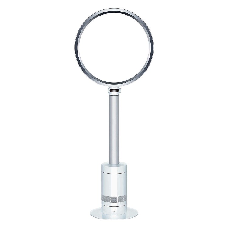 GRADE A1 - Dyson AM08 Pedestal Cooling Fan Only White and Silver