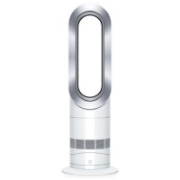 GRADE A1 - Dyson AM09 Hot and Cool Fan - White and Silver newest model TurboJet and 2 year warranty