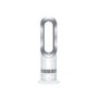 GRADE A2 - Dyson AM09 Hot and Cool Fan - White and Nickel Newest Model TurboJet with 2 year warranty