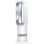 GRADE A1 - Dyson AM09 Hot and Cool Fan - White and Silver newest model TurboJet and 2 year warranty
