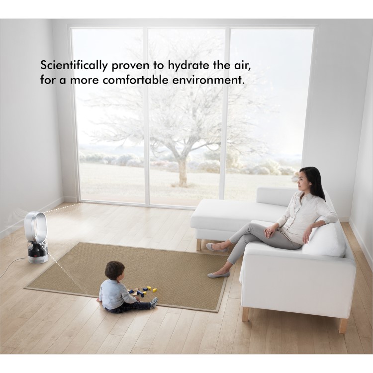 Dyson AM10 Humidifier and Fan - White Silver with 2 years warranty