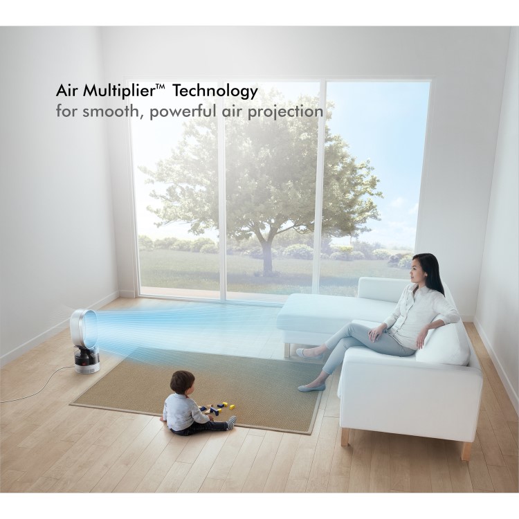 Dyson AM10 Humidifier and Fan - White Silver with 2 years warranty