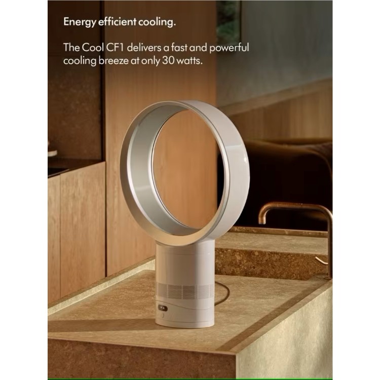 Dyson AM12 Smart Cooling Fan - White/Silver