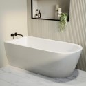 AMALH1650 Freestanding Single Ended Left Hand Corner Bath 1650 x 800mm - Amaro